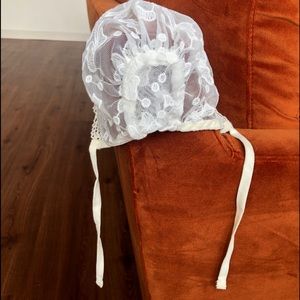 ❌SOLD❌SOLD❌ Lace Baby Bonnet